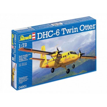 KIT PARA MONTAR REVELL AVIÃO DHC-6 TWIN OTTER 1/72 95 PEÇAS REV 04901